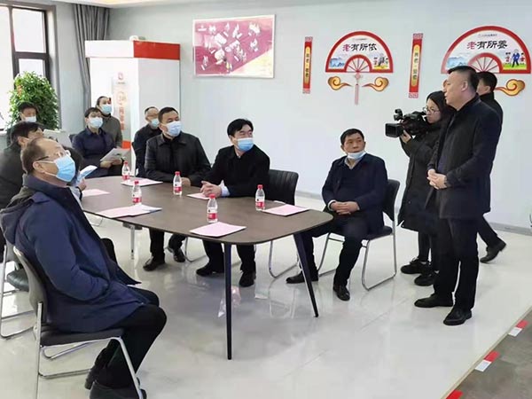 山西省民政厅副厅长琚李梅视察k1集团山西运城项目地